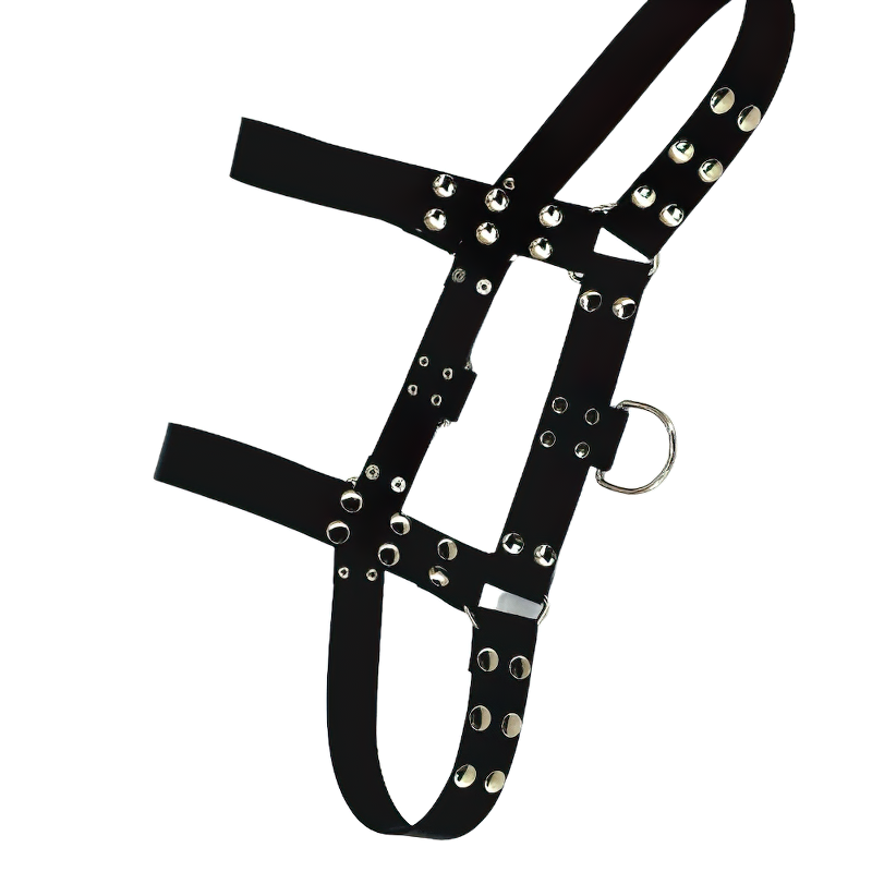 Men's PU Leather Chest Straps Bondage Harness / Male Body Harness Rave Clubwear - EVE's SECRETS