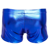 Men's PU Leather Drawstring Boxer Briefs / Male Shiny Boxer Shorts Swimwear Underpants - EVE's SECRETS