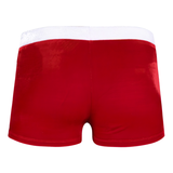 Men's Red Lingerie Velvet Christmas Boxer Shorts / Low Rise Shiny Sequins Bulge Pouch - EVE's SECRETS
