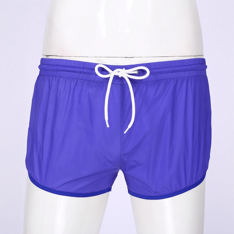 Men's Semi-Transparent Drawstring Boxer Shorts / Male Sexy Lightweight Underwear - EVE's SECRETS