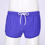Men's Semi-Transparent Drawstring Boxer Shorts / Male Sexy Lightweight Underwear - EVE's SECRETS