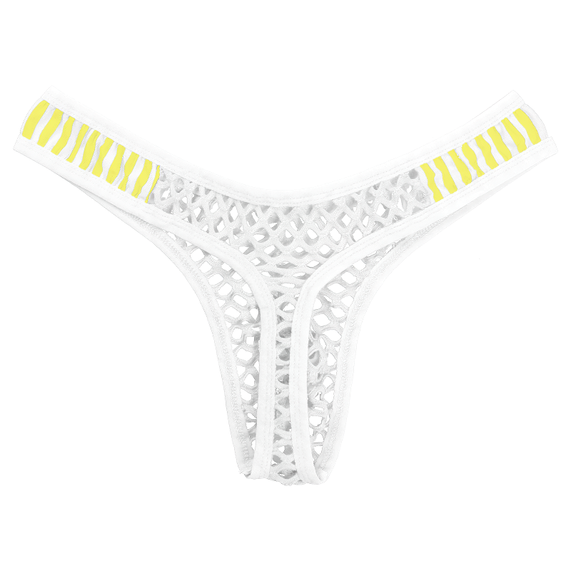 Men's See-Through Fishnet Briefs Underwear / Sexy Bulge Pouch Hollow Out Sexy Underpants - EVE's SECRETS