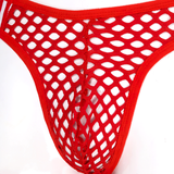 Men's See-Through Fishnet Briefs Underwear / Sexy Bulge Pouch Hollow Out Sexy Underpants - EVE's SECRETS