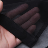 Men's See-through Mesh Shirt with Turn-down Collar and Long Sleeves / Sexy Outfits for Men - EVE's SECRETS