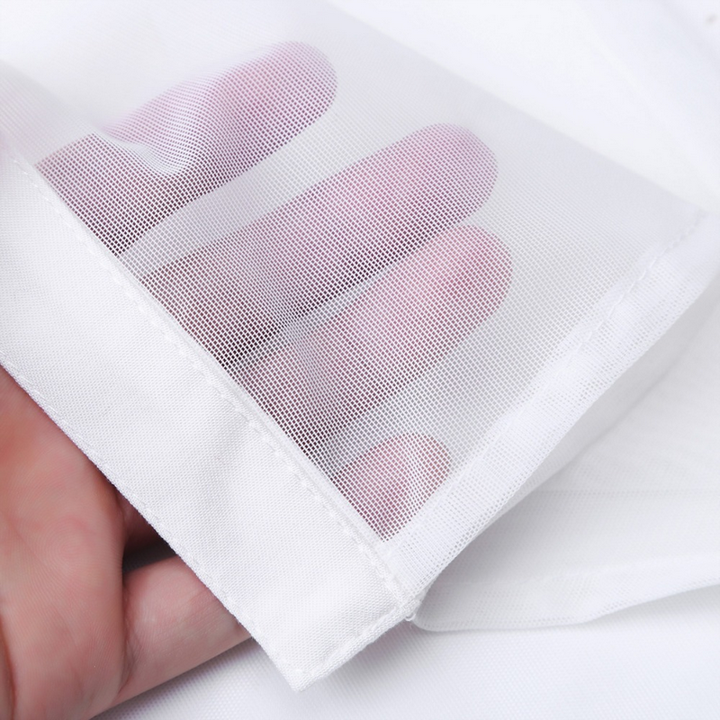Men's See-through Mesh Shirt with Turn-down Collar and Long Sleeves / Sexy Outfits for Men - EVE's SECRETS