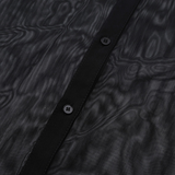 Men's See-through Mesh Shirt with Turn-down Collar and Long Sleeves / Sexy Outfits for Men - EVE's SECRETS