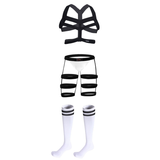 Men's Sexy Elastic Leg and Chest Harness with Briefs / Fetish Strap Underwear for Men - EVE's SECRETS