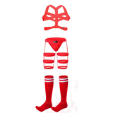 Men's Sexy Elastic Leg and Chest Harness with Briefs / Fetish Strap Underwear for Men - EVE's SECRETS