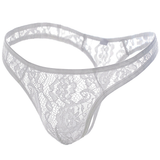 Men's Sexy Lace T-Back Panties / Male See-Through Thong / Erotic Underwear for Men - EVE's SECRETS