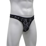 Men's Sexy Lace T-Back Panties / Male See-Through Thong / Erotic Underwear for Men - EVE's SECRETS