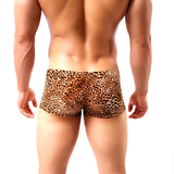Men's Sexy Leopard Printed Underwear Boxer Shorts / Breathable Wild Style Underpants for Men - EVE's SECRETS