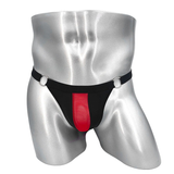Culotte Sexy en Maille pour Hommes / Tanga Ultra-Mince Érotique à Dos en T / Sous-Vêtements Masculins Confortables