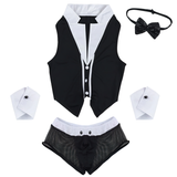 Men's Sexy Role Play Costumes Lingerie / Hollow Out See-Through Party Underwear - EVE's SECRETS