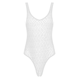 Men's Sexy See-through Mesh Sleeveless Bodysuit / Erotic High Cut Round Neck Gay Underwear - EVE's SECRETS