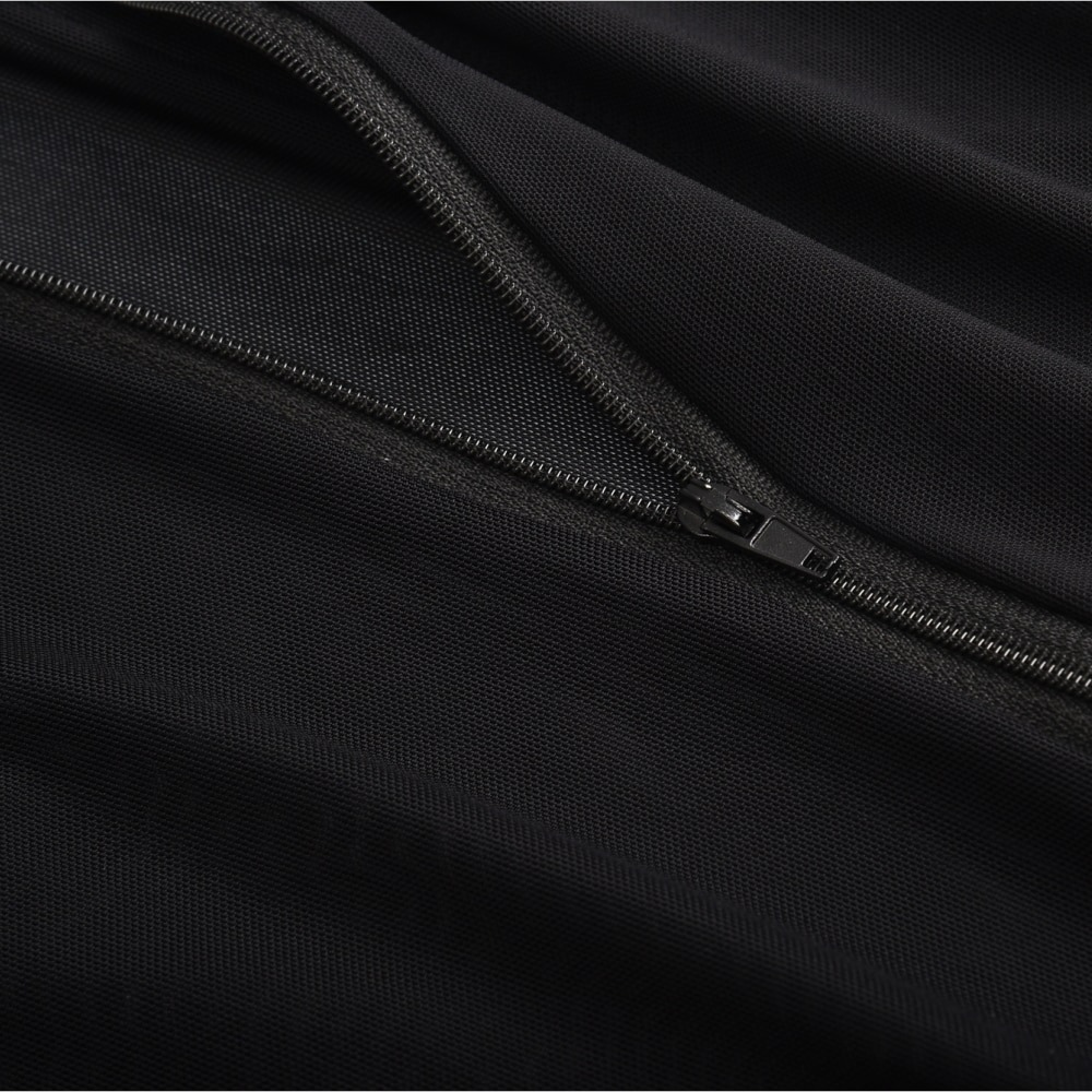 Men's Shiny PU Leather Catsuit in Black Color / Sexy Wet Look Clothing with Zipper & Open Crotch - EVE's SECRETS