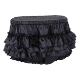 Men's Sissy Skirted Panties / Shiny Satin Ruffled Briefs / Sexy Underwear for Men - EVE's SECRETS