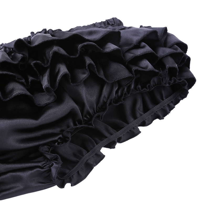 Men's Sissy Skirted Panties / Shiny Satin Ruffled Briefs / Sexy Underwear for Men - EVE's SECRETS