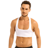 Men's Sleeveless Sport Tank Top / Racerback Crop Top / Male Sexy Outfits - EVE's SECRETS