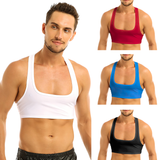 Men's Sleeveless Back Sport Tank Top / Sexy Crop Tops Erotic Lingerie - EVE's SECRETS