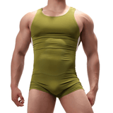 Homme Couleur unie Une pièce Décontracté Athlétique Maillot de bain / Maigre Body de lutte Tenue de sport