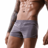 Men's Solid Color Summer Short Pants / Quick-Drying Swimming Low Waist Trunks - EVE's SECRETS