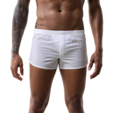 Men's Solid Color Summer Short Pants / Quick-Drying Swimming Low Waist Trunks - EVE's SECRETS