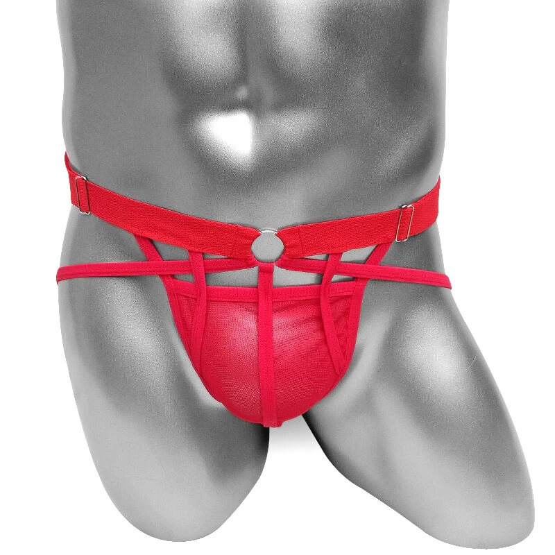 Men's Transparent Mesh Briefs / Erotic Open Buttocks Panties / Sexy Male Underwear - EVE's SECRETS