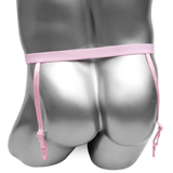 Men's Underwear with Flowers / Sexy Open Crotch Male Panties / Erotic Straps Briefs - EVE's SECRETS