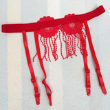 Men's Underwear with Flowers / Sexy Open Crotch Male Panties / Erotic Straps Briefs - EVE's SECRETS