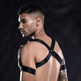 Men's Vest Erotic Latex Bodysuit Lingerie / Sexy Harness Role Play Belt - EVE's SECRETS