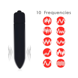 Metal Anal Plug Vibrator Massager With Purple Heart / Adult Crystal Bullet Vibrator Masturbator - EVE's SECRETS