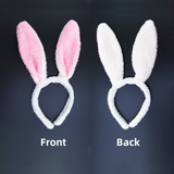 Metal Anal Plug with Bunny Tail and Plush Ears / Cute Rabbit Cosplay Adult Sex Toy - EVE's SECRETS