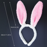 Metal Anal Plug with Bunny Tail and Plush Ears / Cute Rabbit Cosplay Adult Sex Toy - EVE's SECRETS