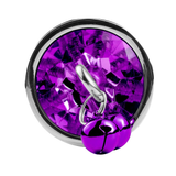 Metal Anal Plug with Crystal Bells / Unisex Stainless Steel Butt Plugs / Sex Toys for Men & Women - EVE's SECRETS