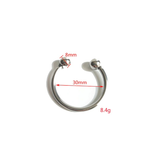 Metal Cock Rings for Penis Erection / Stainless Steel Penis Ring for Delay Ejaculating - EVE's SECRETS