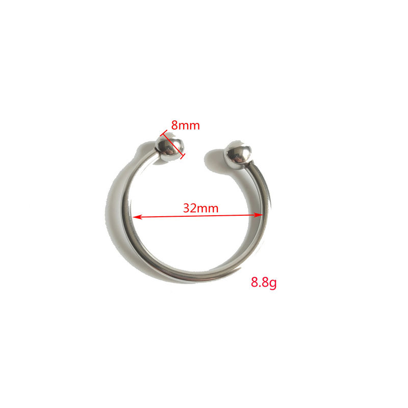 Metal Cock Rings for Penis Erection / Stainless Steel Penis Ring for Delay Ejaculating - EVE's SECRETS