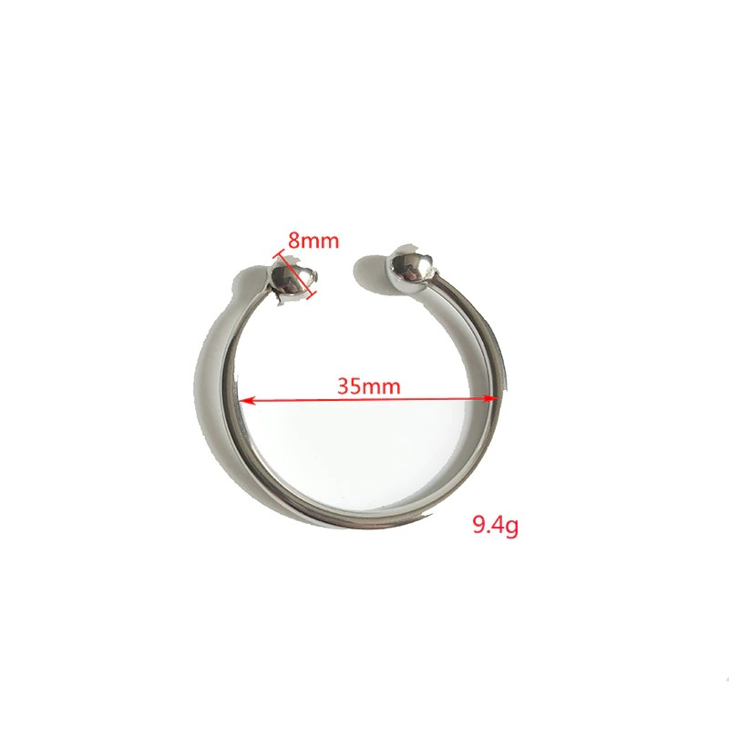 Metal Cock Rings for Penis Erection / Stainless Steel Penis Ring for Delay Ejaculating - EVE's SECRETS