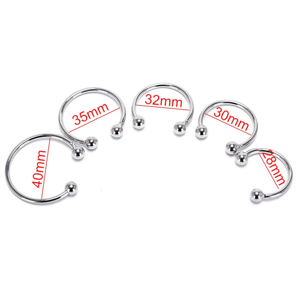 Metal Cock Rings for Penis Erection / Stainless Steel Penis Ring for Delay Ejaculating - EVE's SECRETS