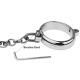Metal Handcuffs and Ankle Cuffs with Chain / BDSM Restraints / Sex Toys for Women and Men - EVE's SECRETS