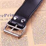 Metal O-ring Mouth Gag with Faux Leather Strap / BDSM Gags of Various Sizes / Fetish Sex Toys - EVE's SECRETS