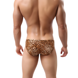 Low Waist Mini Panties / Erotic Leopard Male Underwear / Sexy Men's Penis Pouch - EVE's SECRETS