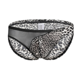 Low Waist Mini Panties / Erotic Leopard Male Underwear / Sexy Men's Penis Pouch - EVE's SECRETS