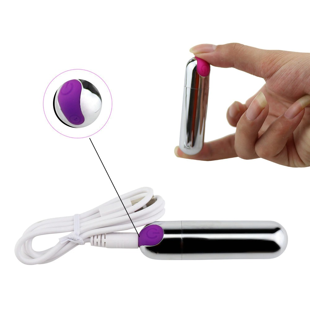 Mini Bullet Vibrators in Two Variants / 10-Speed Rechargeable Waterproof Masturbators - EVE's SECRETS