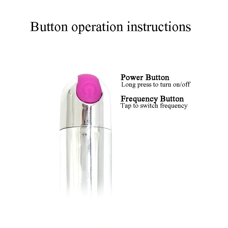 Mini Bullet Vibrators in Two Variants / 10-Speed Rechargeable Waterproof Masturbators - EVE's SECRETS
