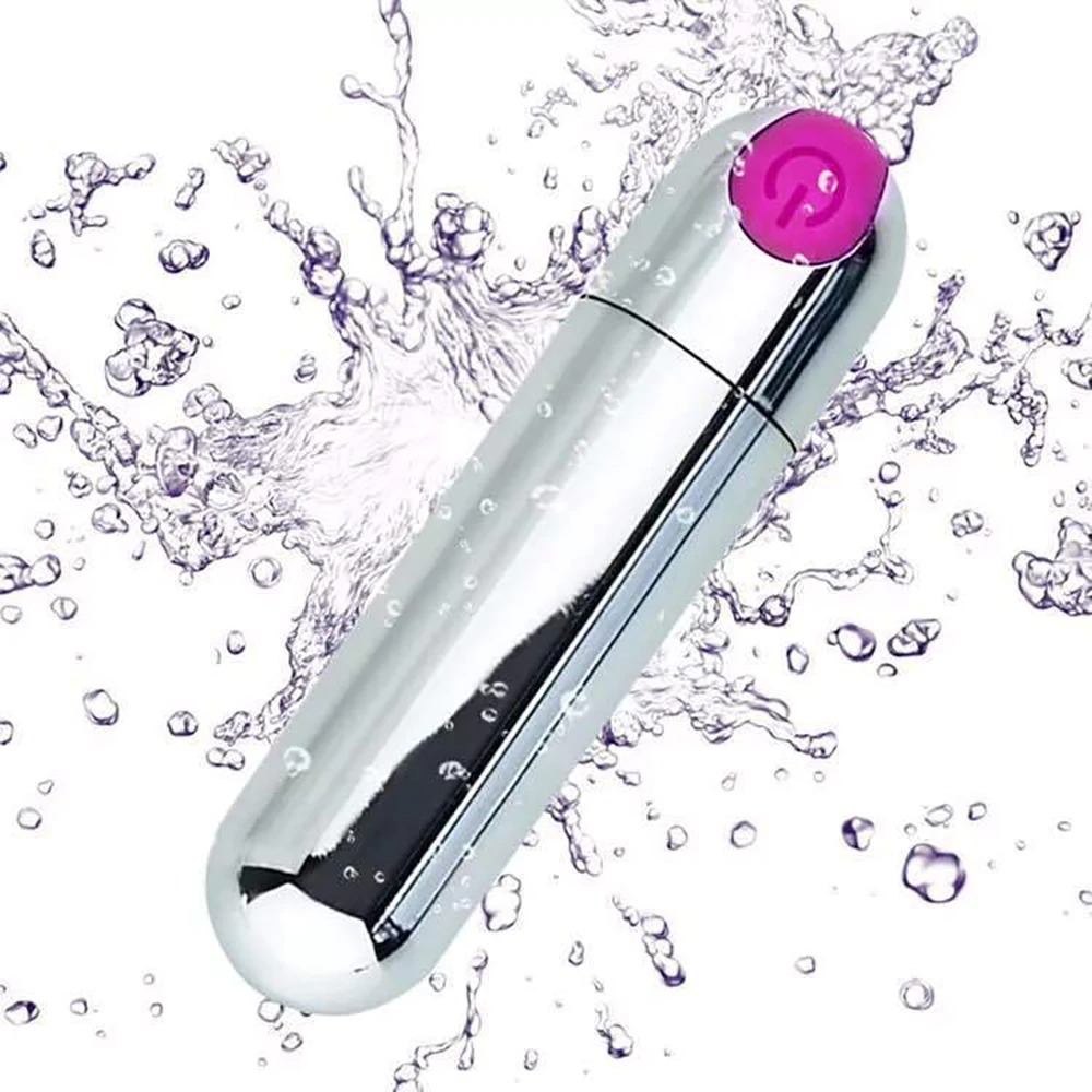 Mini Bullet Vibrators in Two Variants / 10-Speed USB Rechargeable Waterproof Masturbators - EVE's SECRETS