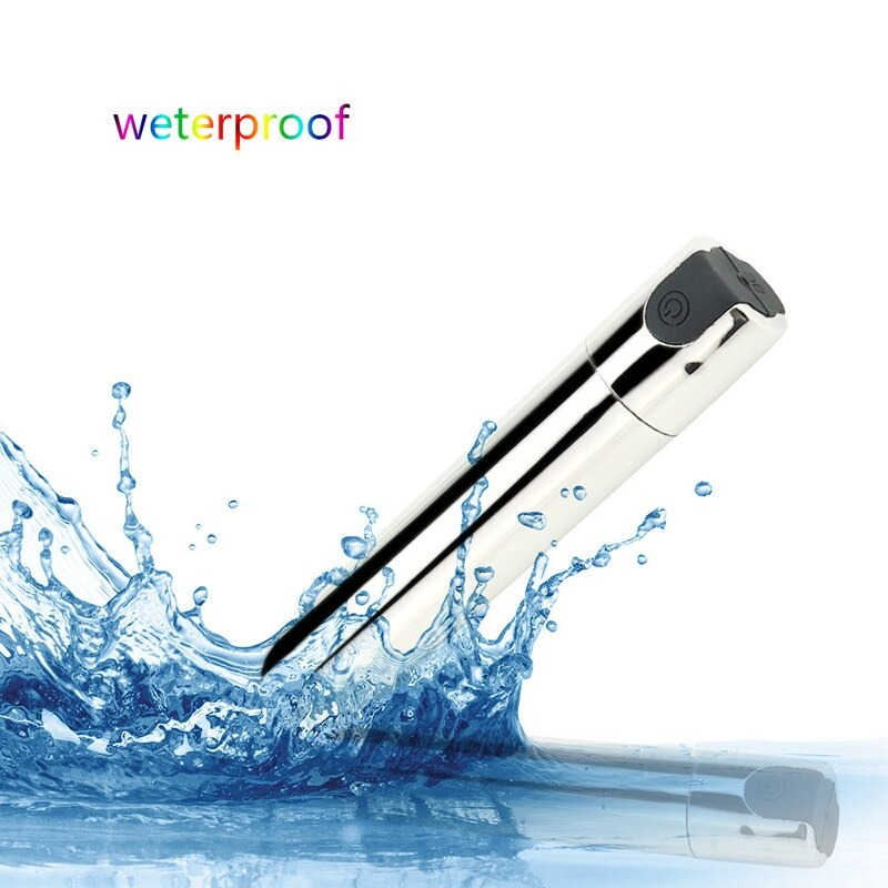 Mini Bullet Vibrators in Two Variants / 10-Speed USB Rechargeable Waterproof Masturbators - EVE's SECRETS