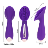 Multifrequency Tongue Vibrator / Nipple and Clitoral Stimulation Toy / Sex Toys for Women - EVE's SECRETS