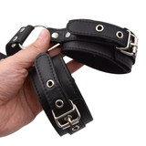 Neck collar for Sex Game / BDSM Bondage for Couples / Sex Toy PU Leather Handcuff - EVE's SECRETS