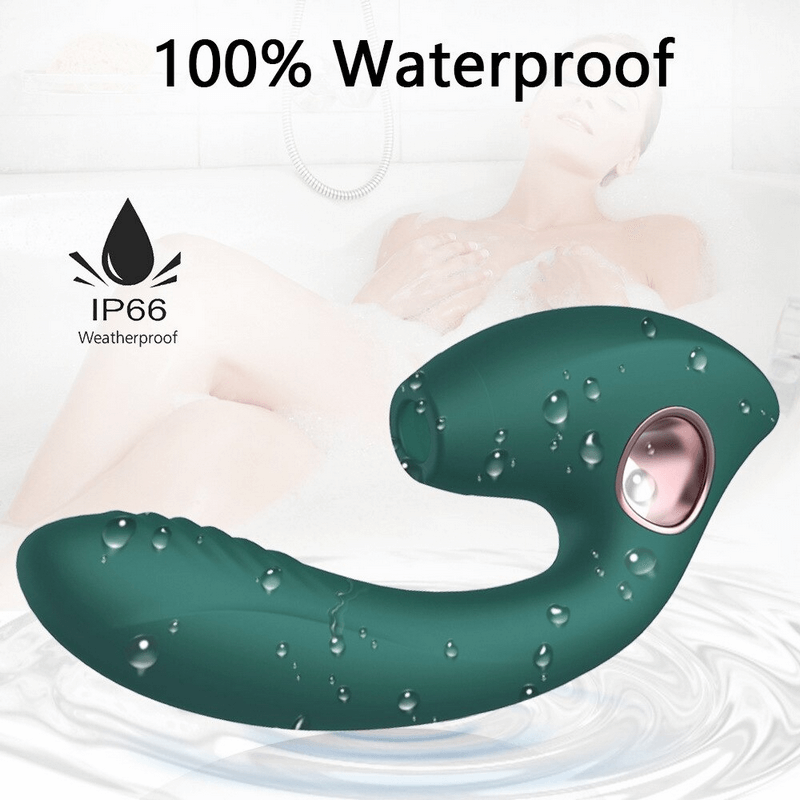 Powerful Suction Vibrators / 2 in 1 Sex Toys for G-spot and Clitoral Stimulation - EVE's SECRETS