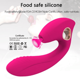 Powerful Suction Vibrators / 2 in 1 Sex Toys for G-spot and Clitoral Stimulation - EVE's SECRETS